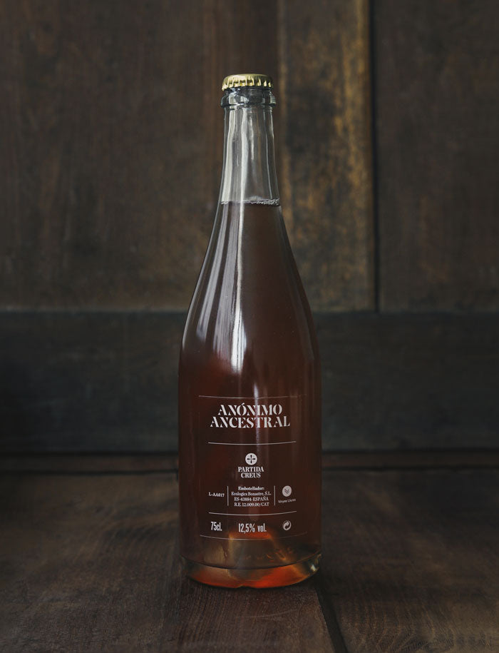 AA Anonimo Ancestral vin naturel rose petillant 2018 partida creus 2