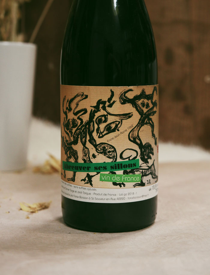 Abreuvez ses sillons vin naturel rouge 2017 Domaine Daniel Sage 2