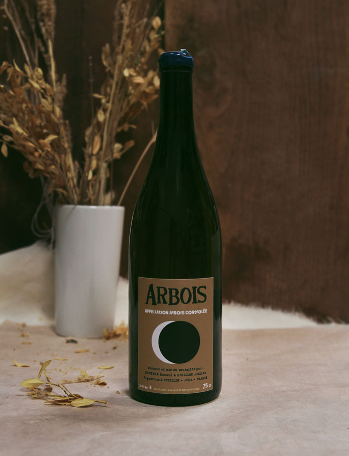 Arbois Pupillin Savagnin vin naturel blanc 2014 Renaud Bruyere et Adeline Houillon