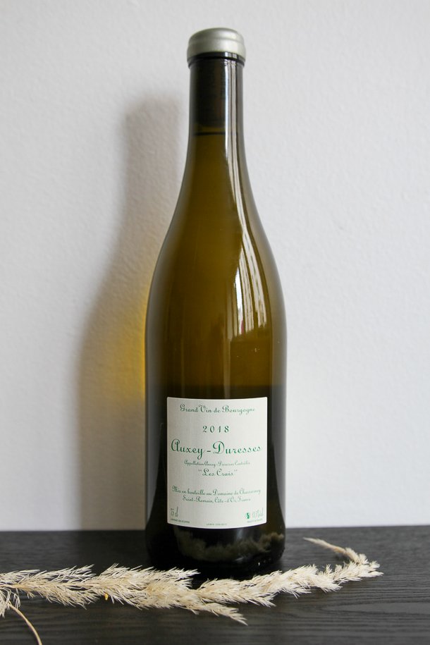 Auxey Duresses les Crais vin naturel blanc 2018 Domaine de Chassorney Frederic Cossard 2