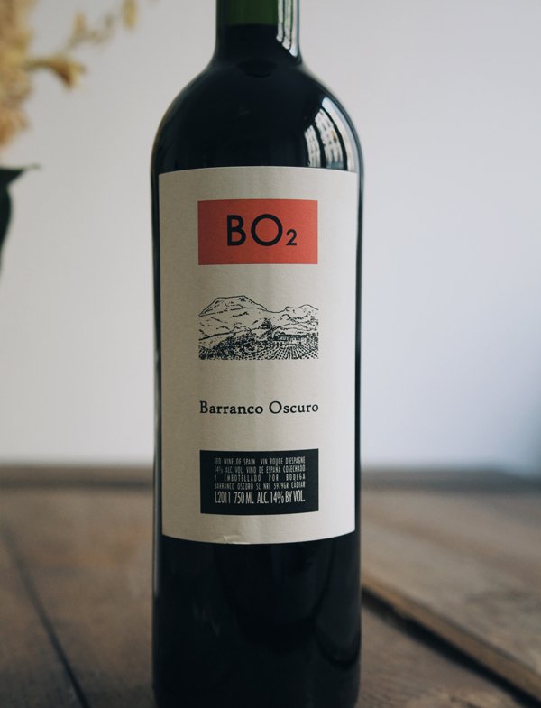 B02 vin naturel rouge 2011 Cortijo Barranco Oscuro 2