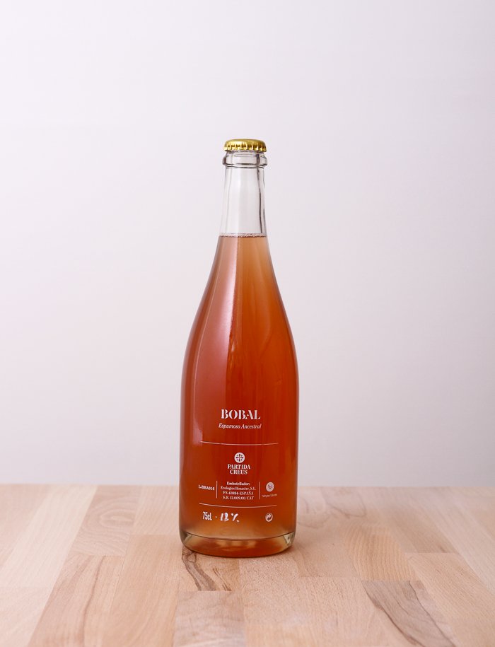 BB Ancestral vin naturel rouge petillant 2018 partida creus 2