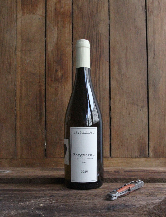 Bergecrac vin nature blanc 2020 Chateau Barouillet 1