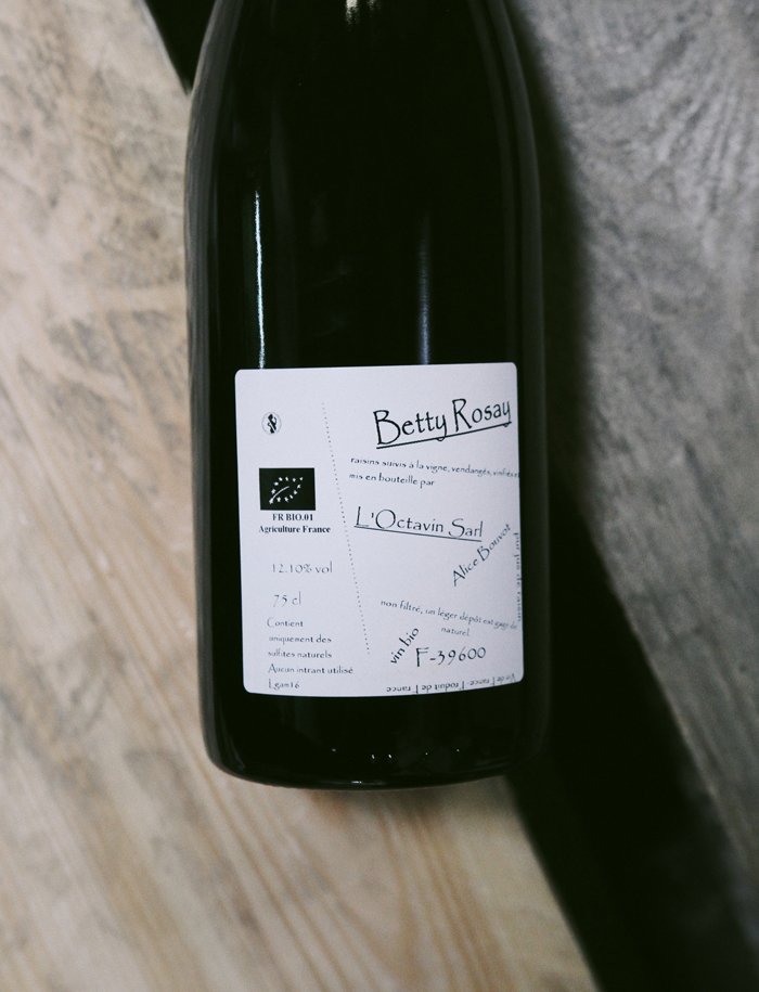 Betty Rosay vin rose 2016 domaine de l octavin alice bouvot 2