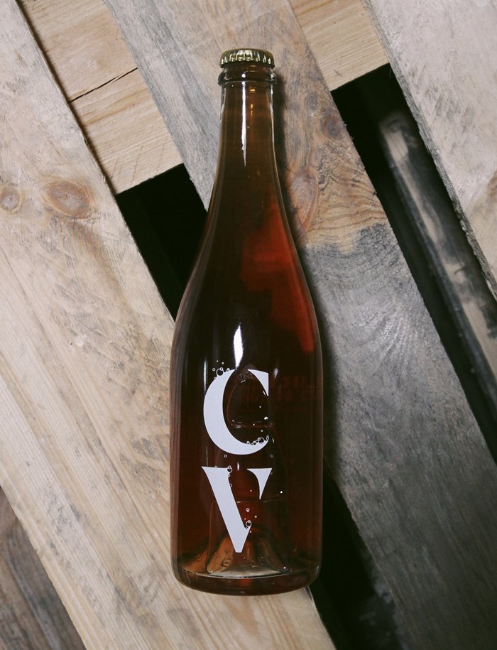 CV Cartoixa Vermell Ancestral vin naturel blanc petillant 2017 partida creus 1