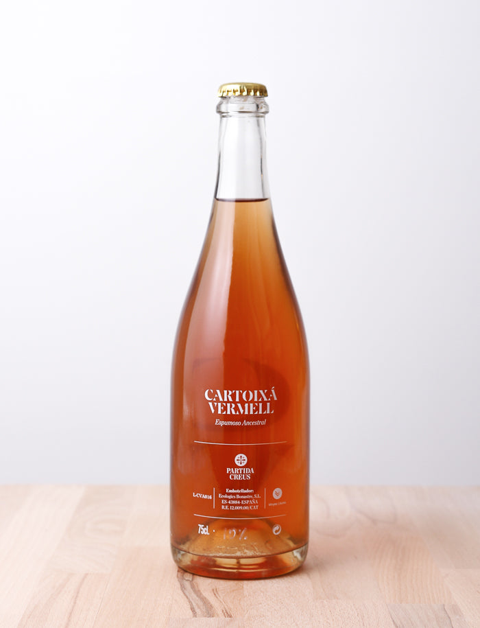 CV Cartoixa vin naturel blanc petillant 2016 partida creus 2