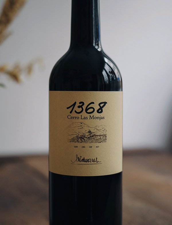 Cerro las Monjas 1368 vin naturel rouge 2005 Cortijo Barranco Oscuro 2