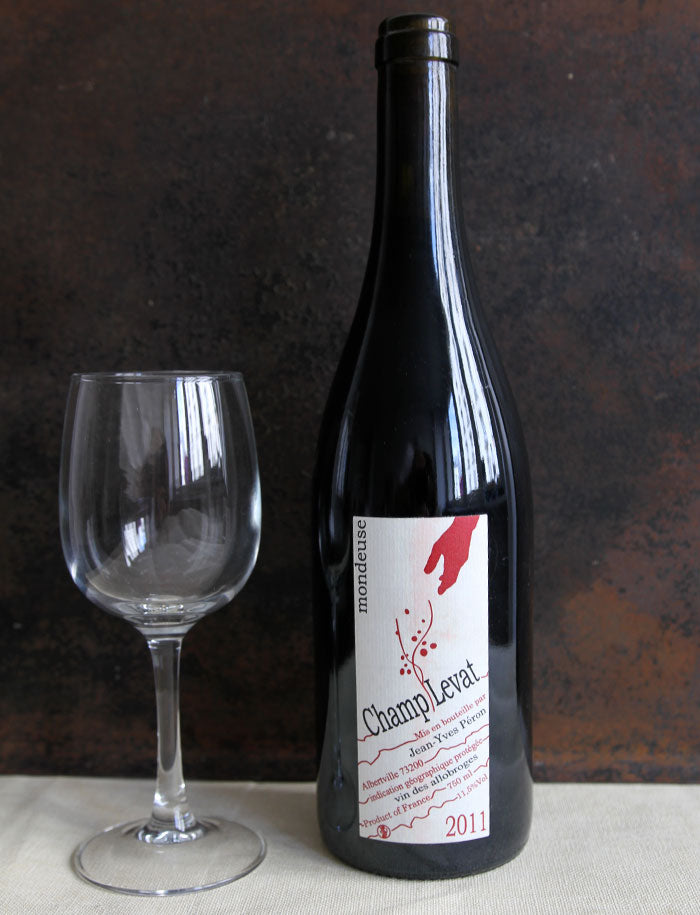 Champ Levat 2011 Mondeuse vin naturel rouge Jean Yves Peron 1