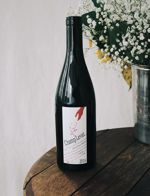 Champ Levat 2016 vin naturel rouge Jean Yves Peron