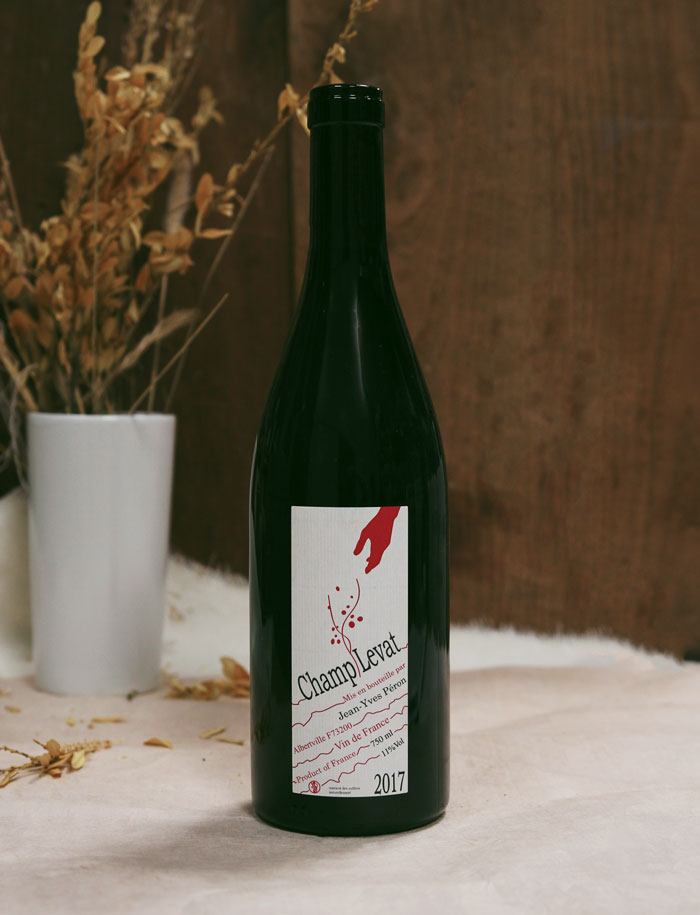 Champ Levat 2017 vin naturel rouge Jean Yves Peron 1