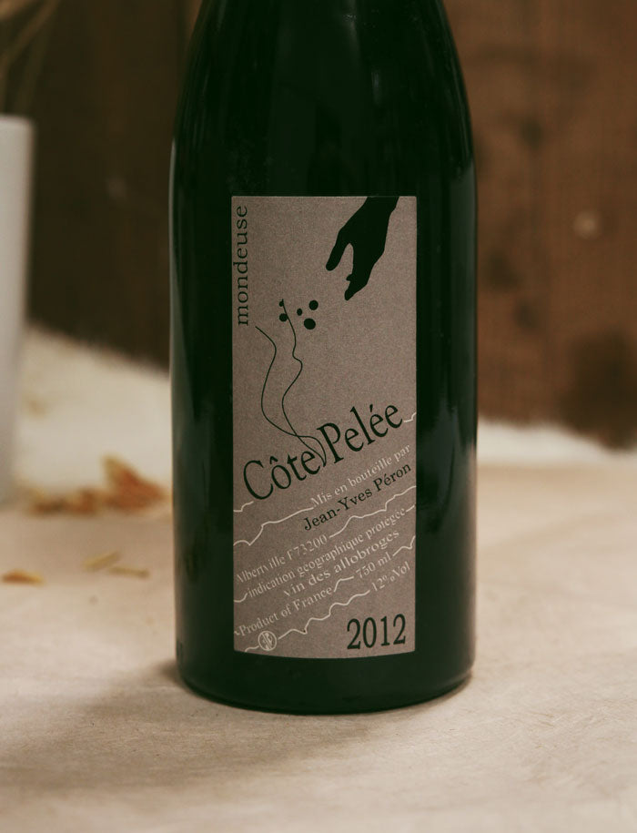 Cotee Pelee 2012 vin naturel rouge Jean Yves Peron 2