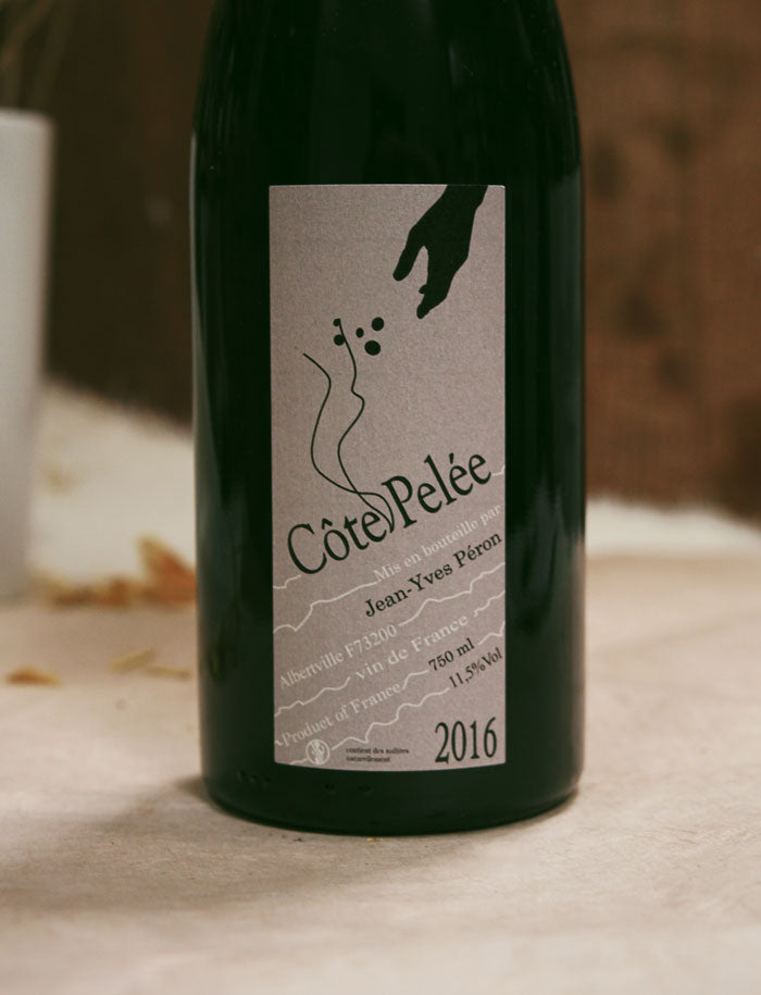 Cotee Pelee 2016 vin naturel rouge Jean Yves Peron 2