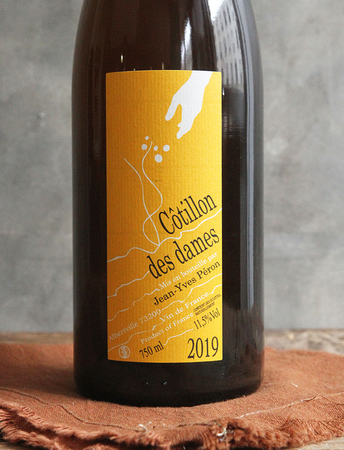 Cotillon des Dames vin naturel blanc 2019 Jean Yves Peron 2