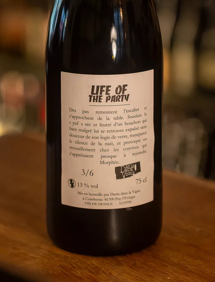 Danis dans la vigne Life of the party rouge 2020