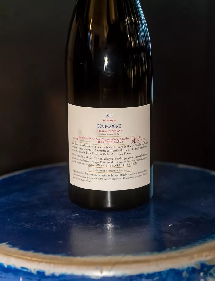 Domaine les Astrelles Grands Champs rouge 2018