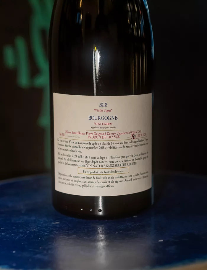 Domaine les Astrelles Les Combes rouge 2018