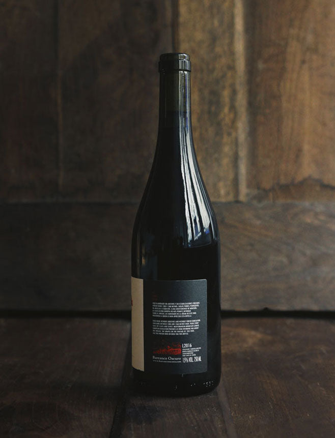 El Pino Rojo vin naturel rouge 2016 Cortijo Barranco Oscuro 2