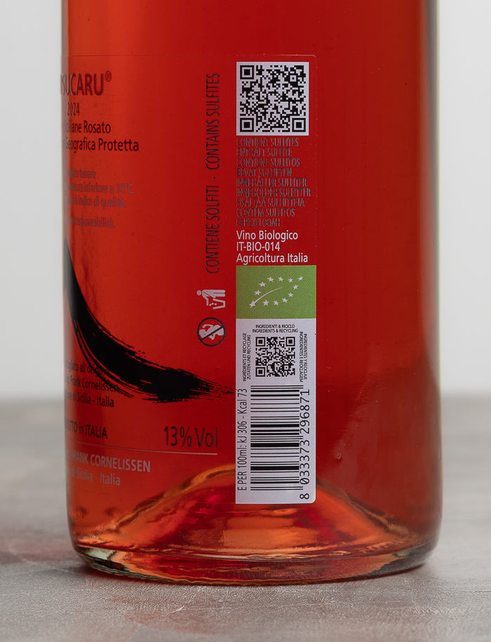 Susucaru Rosato 2024 – Frank Cornelissen – Vin rosé naturel