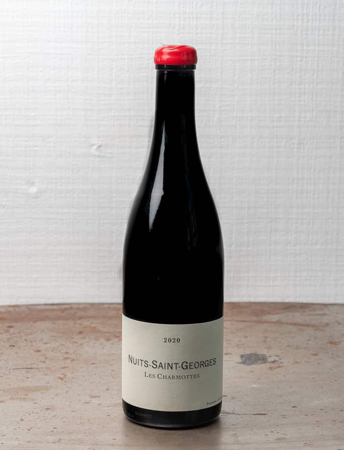 aperçu du vin Nuits-Saint-Georges les Charmottes Rouge