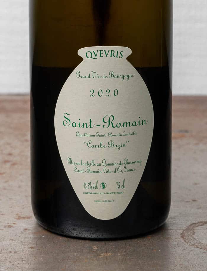 Frederic Cossard Saint Romain Combe Bazin Qvevris Blanc 2020 3