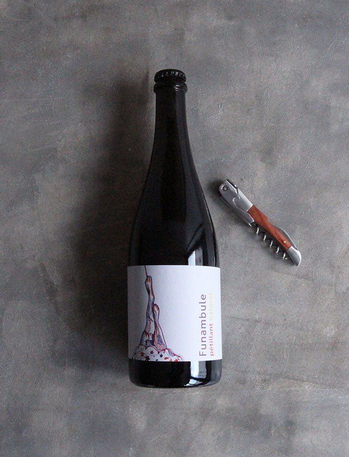 Funambule vin nature blanc petillant 2019 Chateau Lafitte 1