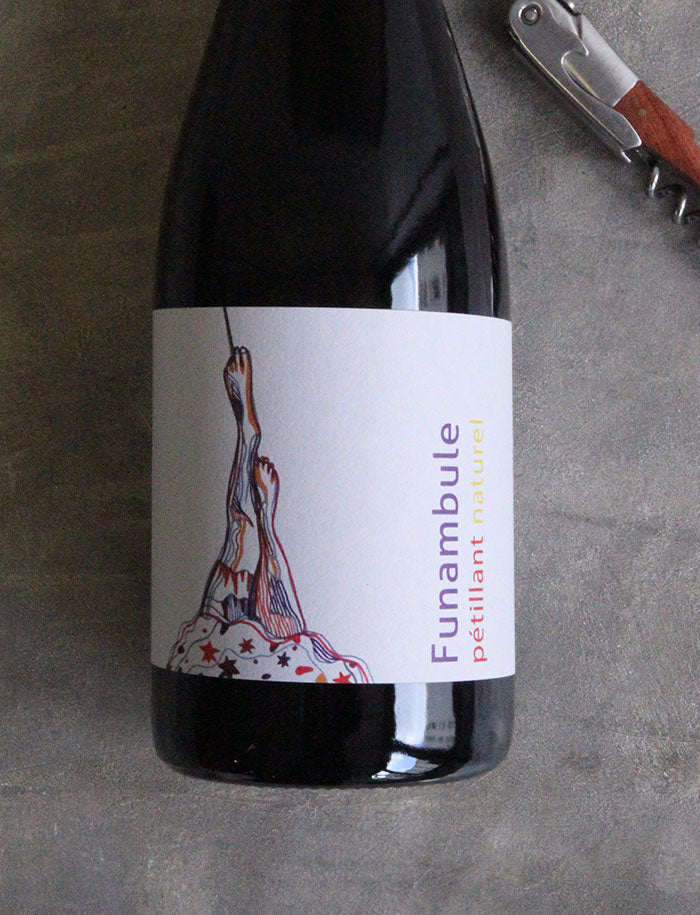 Funambule vin nature blanc petillant 2019 Chateau Lafitte 2