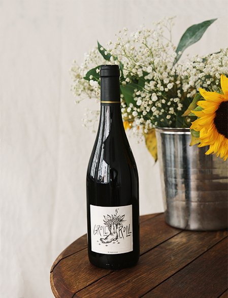 Groll n Roll vin naturel rouge 2017 Les Vignes de Babass