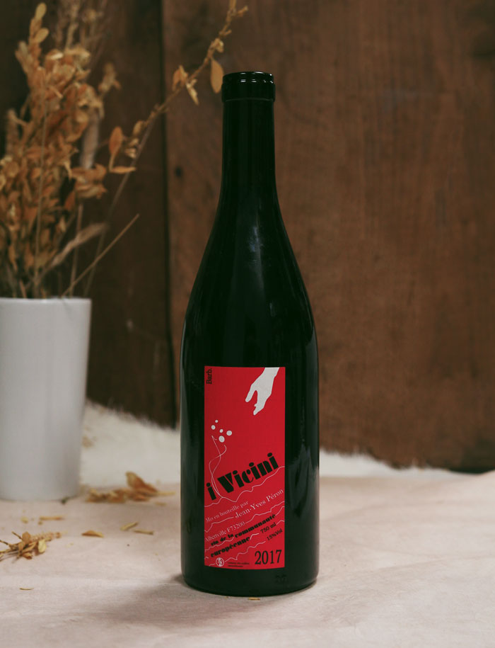 I vicini Barbera 2017 vin naturel rouge jean yves peron 1
