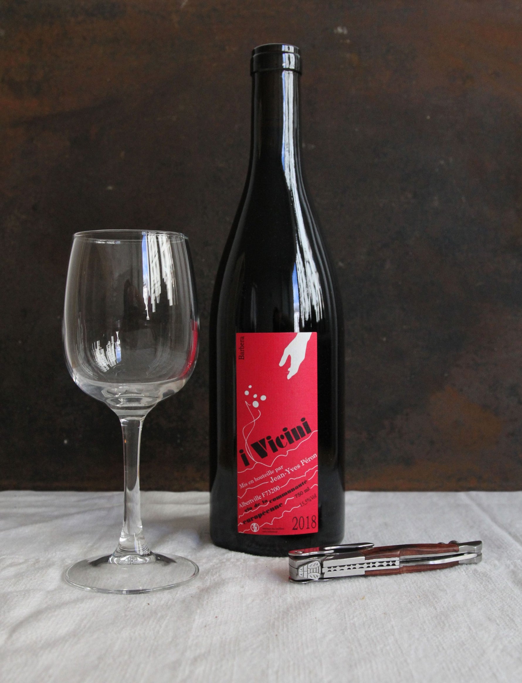 I vinici Barbera 2018 vin naturel rouge jean yves peron 1 scaled