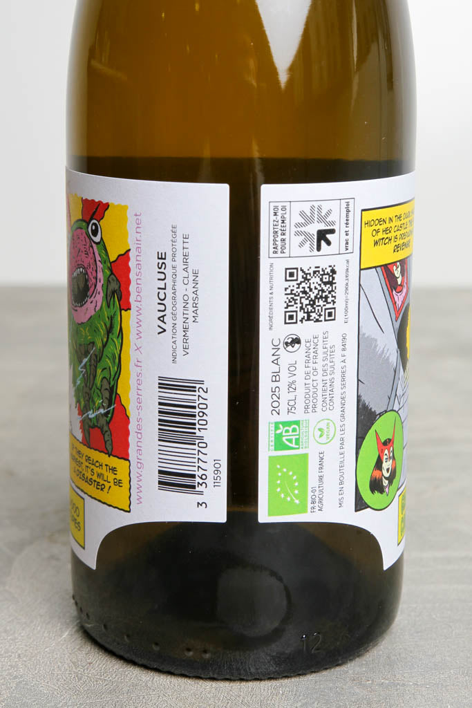The Wine Witch Blanc 2025, Les Grandes Serres - Vin Nature