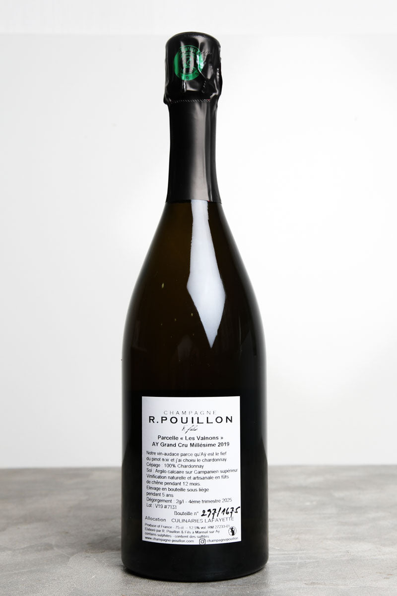 Les Valnons Grand Cru Champagne 2019