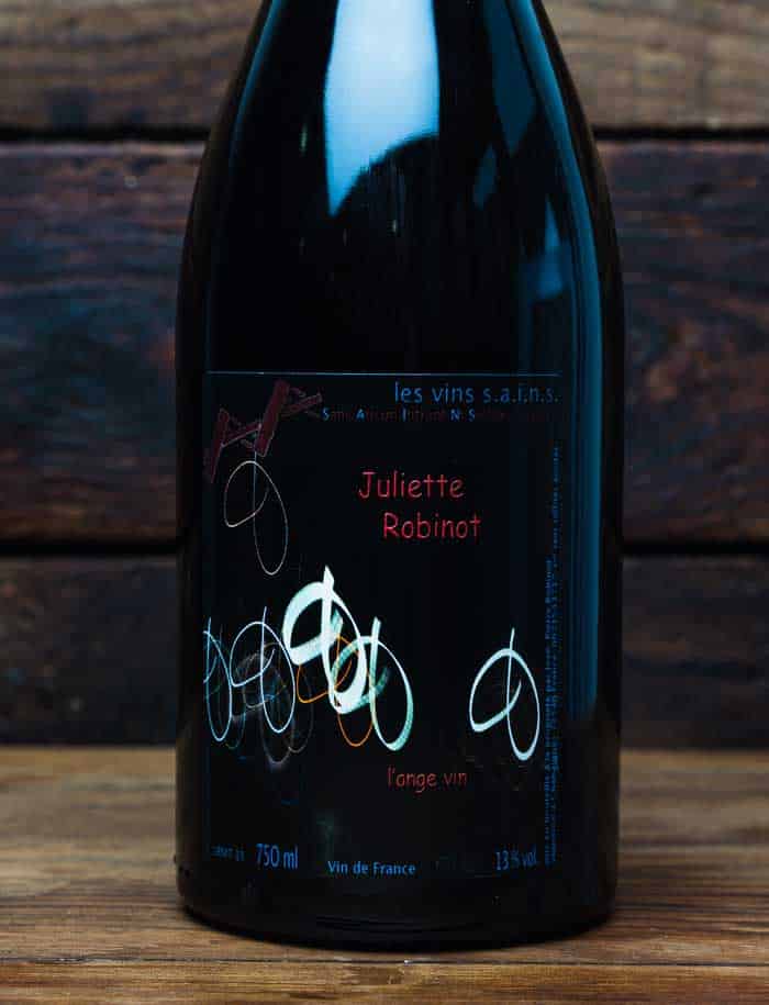 Jean Pierre Robinot Juliette vin nature Blanc 2015 2