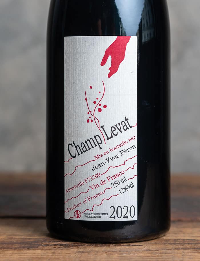Jean Yves Peron Champ Levat 2020 rouge 3