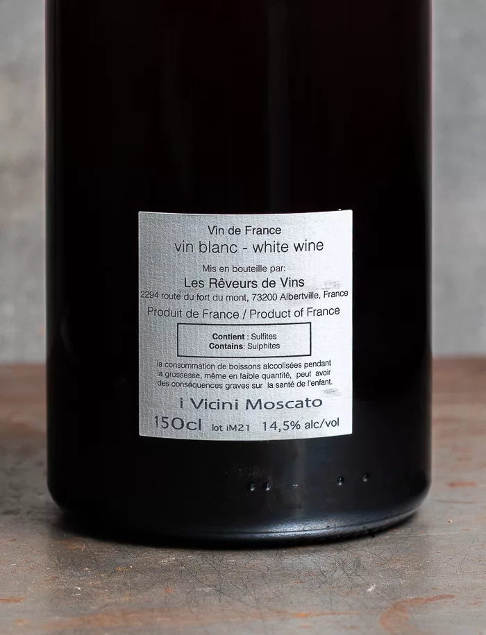 Jean-Yves Peron Magnum I vicini Moscato blanc 2021