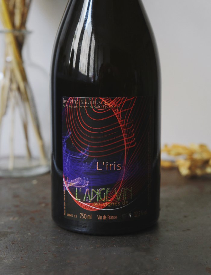 L Iris 2015 vin naturel blanc jean pierre robinot lopera des vins 2