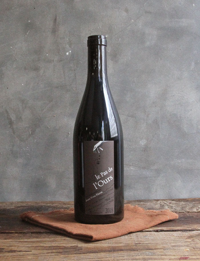 Le Pas de l Ours vin naturel rouge 2018 Jean Yves Peron 1
