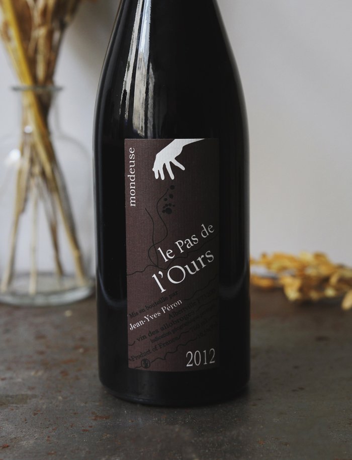 Le Pas de lOurs 2012 vin naturel rouge Jean Yves Peron 2