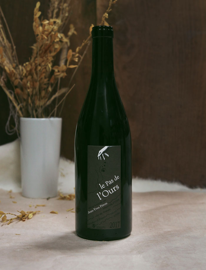 Le Pas de lOurs 2017 vin naturel rouge Jean Yves Peron 1