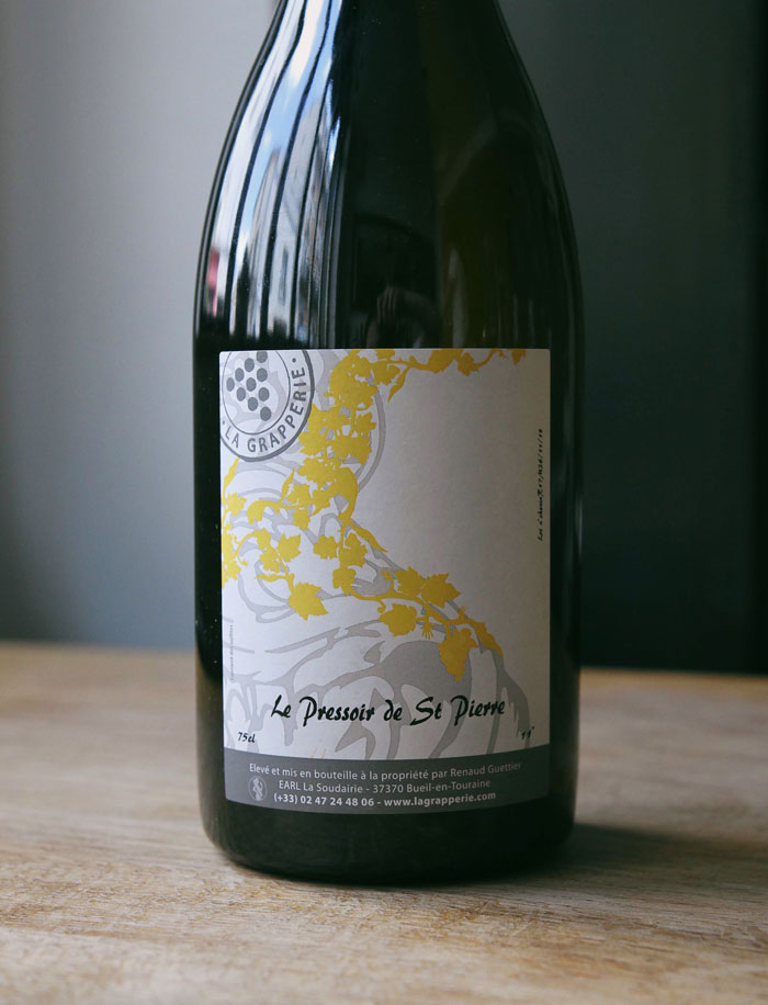 Le Pressoir de Saint Pierre vin naturel blanc 2017 La Grapperie 3