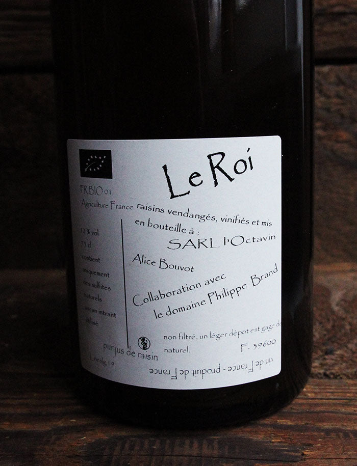 Le Roi Maceration vin blanc 2019 domaine de l octavin alice bouvot 3