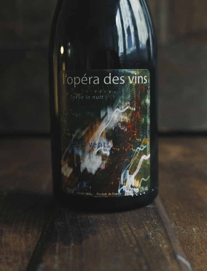 Les 4 vents tokyo la nuit 2005 vin naturel blanc jean pierre robinot lopera des vins 1