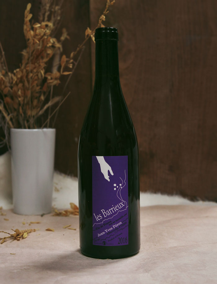 Les Barrieux Roussanne 2016 vin nature blanc Jean Yves Peron 1