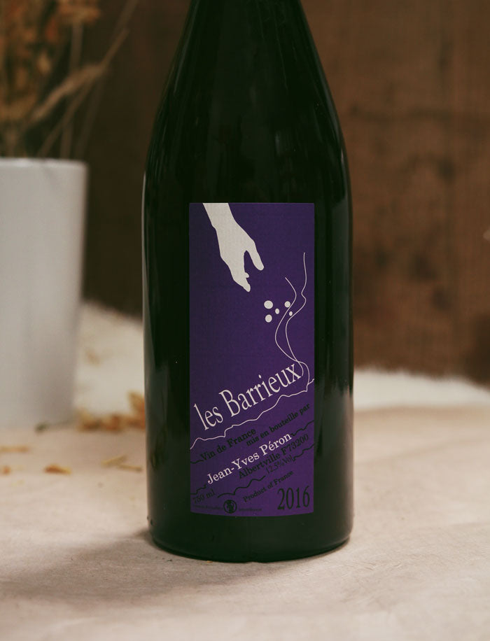 Les Barrieux Roussanne 2016 vin nature blanc Jean Yves Peron 2