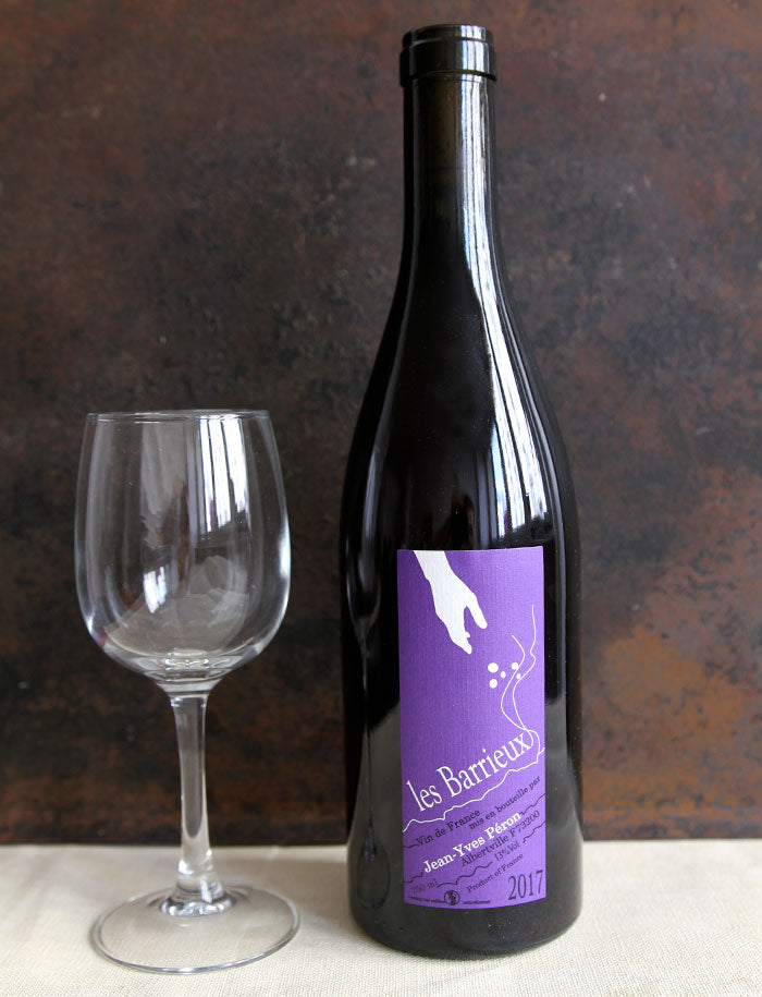 Les Barrieux Roussanne 2017 vin nature blanc Jean Yves Peron 1