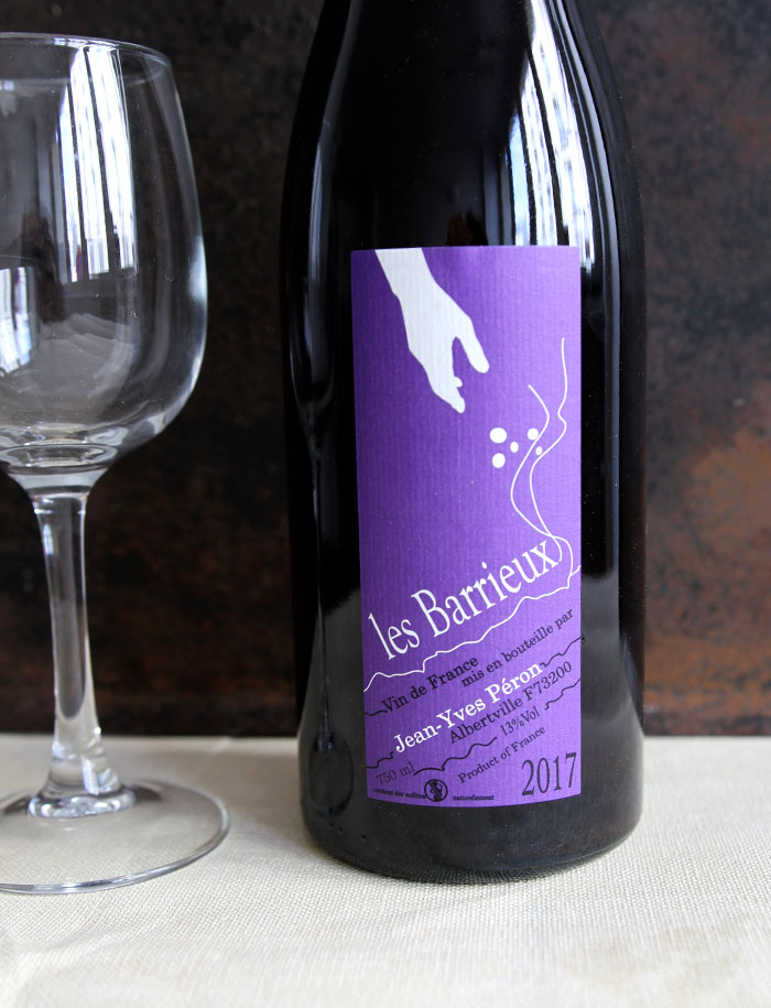 Les Barrieux Roussanne 2017 vin nature blanc Jean Yves Peron 2