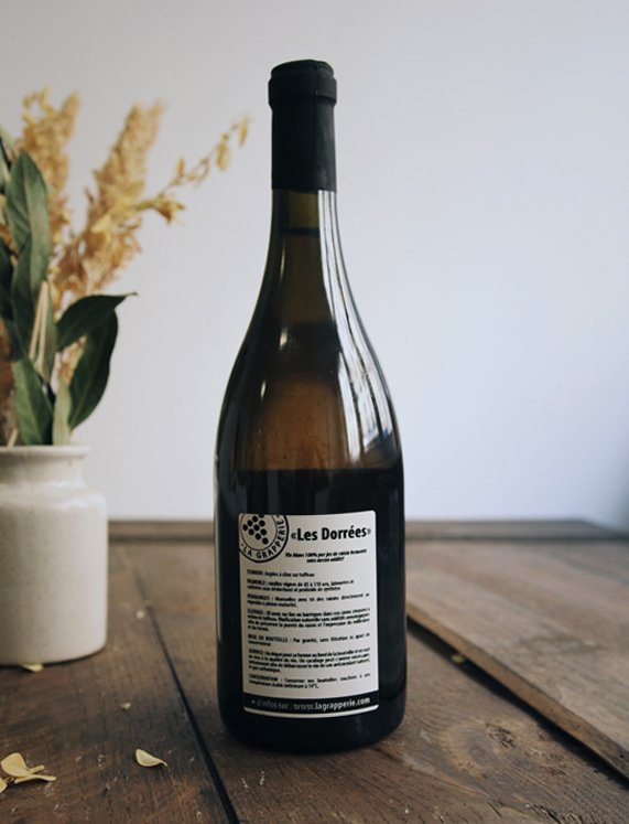Les Dorees vin naturel blanc 2010 La Grapperie 2