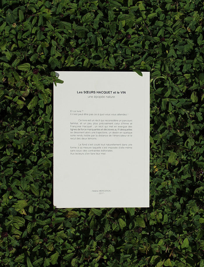Les soeurs Hacquet et le Vin une epopee nature 2