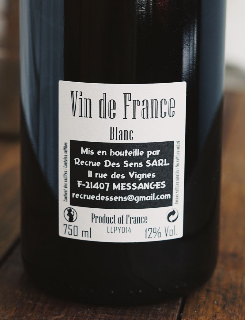Love and pif vin naturel blanc 2014 yann durieux 2