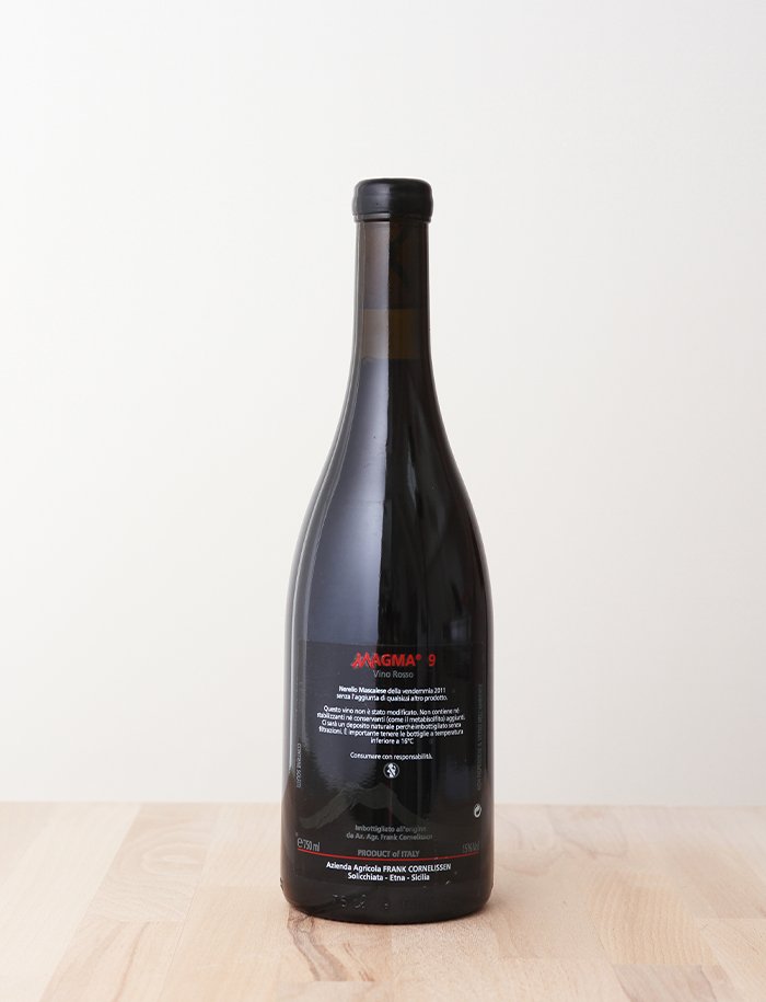 Magma 9 vin rouge 2011 Frank Cornelissen 2