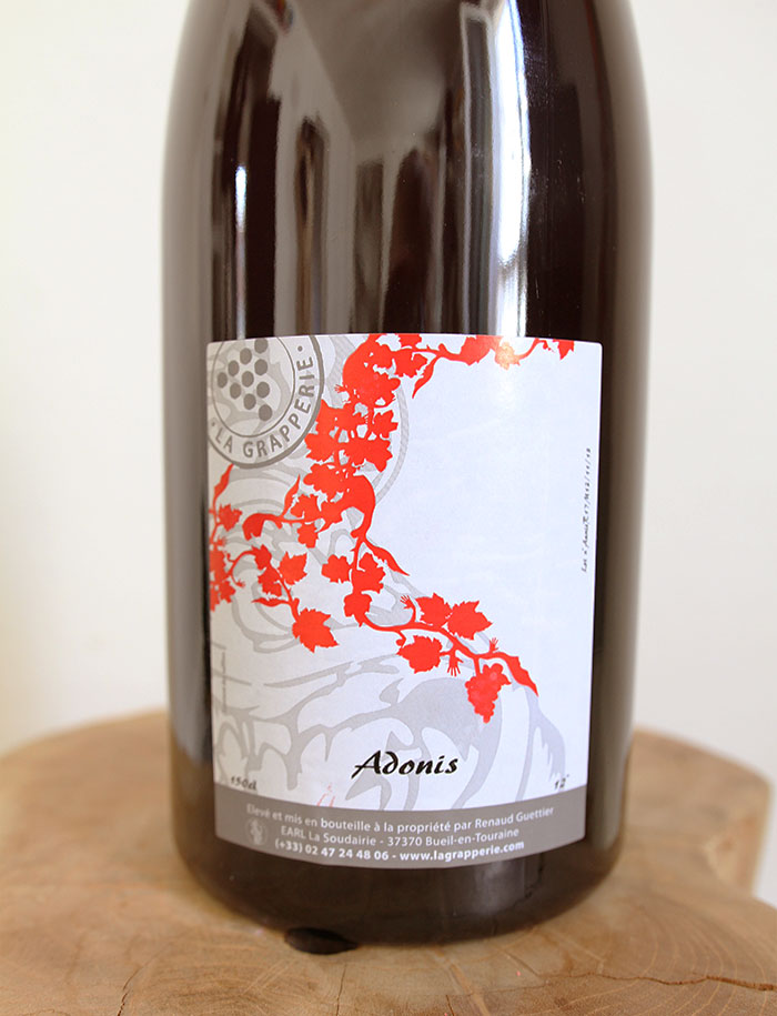 Magnum Adonis vin naturel rouge 2017 La Grapperie 2